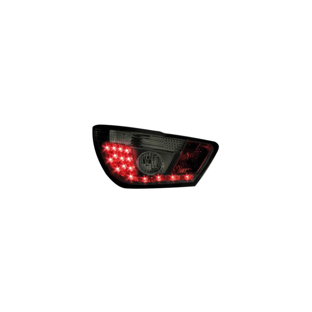 LAMPY TYLNE LED SEAT IBIZA 6J 04.08- BLACK SMK 3D