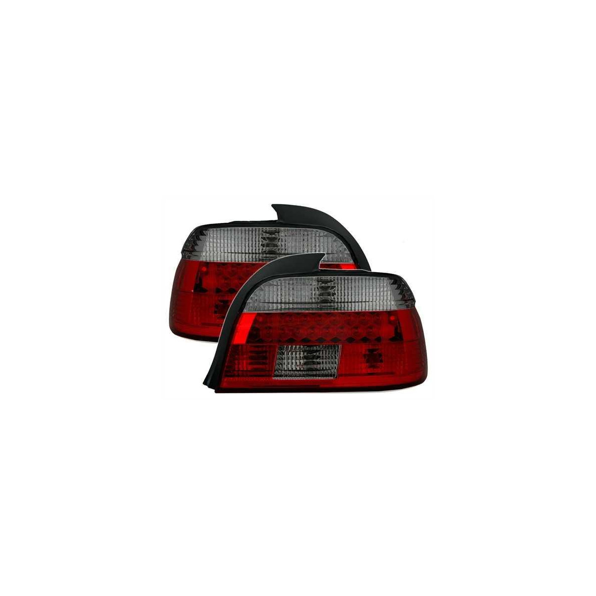 LAMPY TYLNE DIODOWE BMW E39 01-04 LIM. RED SMOKE