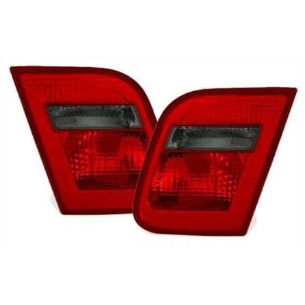 LAMPY TYLNE LED BMW E46 98-01 SEDAN RED / SMOKE