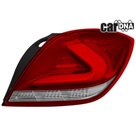 LAMPY TYLNE LED OPEL ASTRA H GTS RED WHITE CARDNA