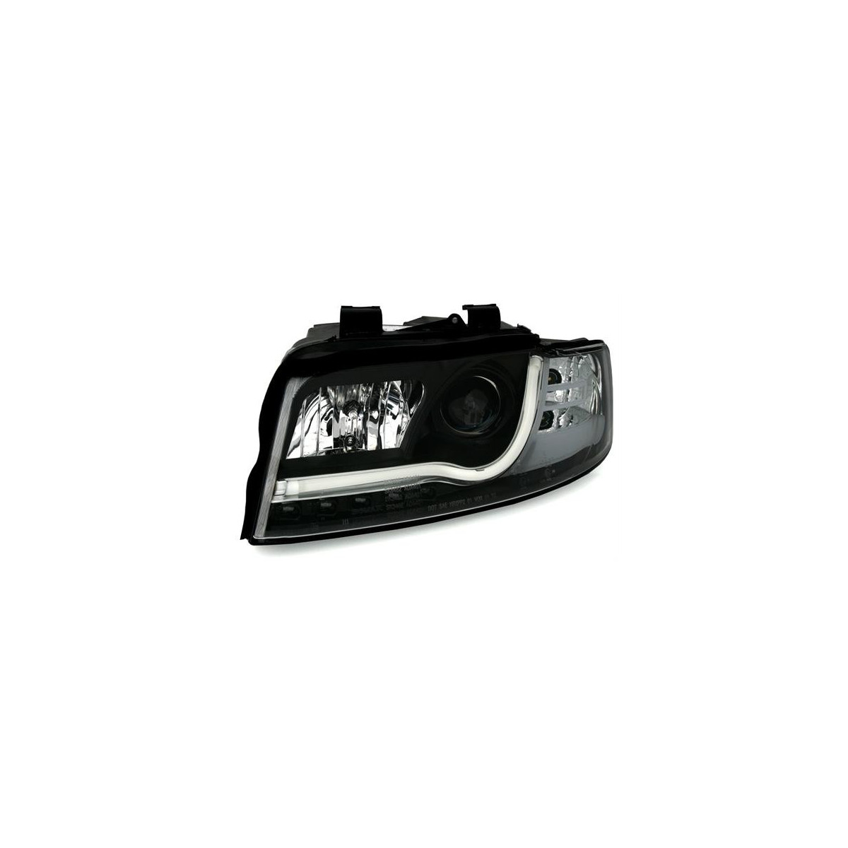 LAMPY PRZEDNIE AUDI A4 00-04 BLACK TFL LIGHT BAR