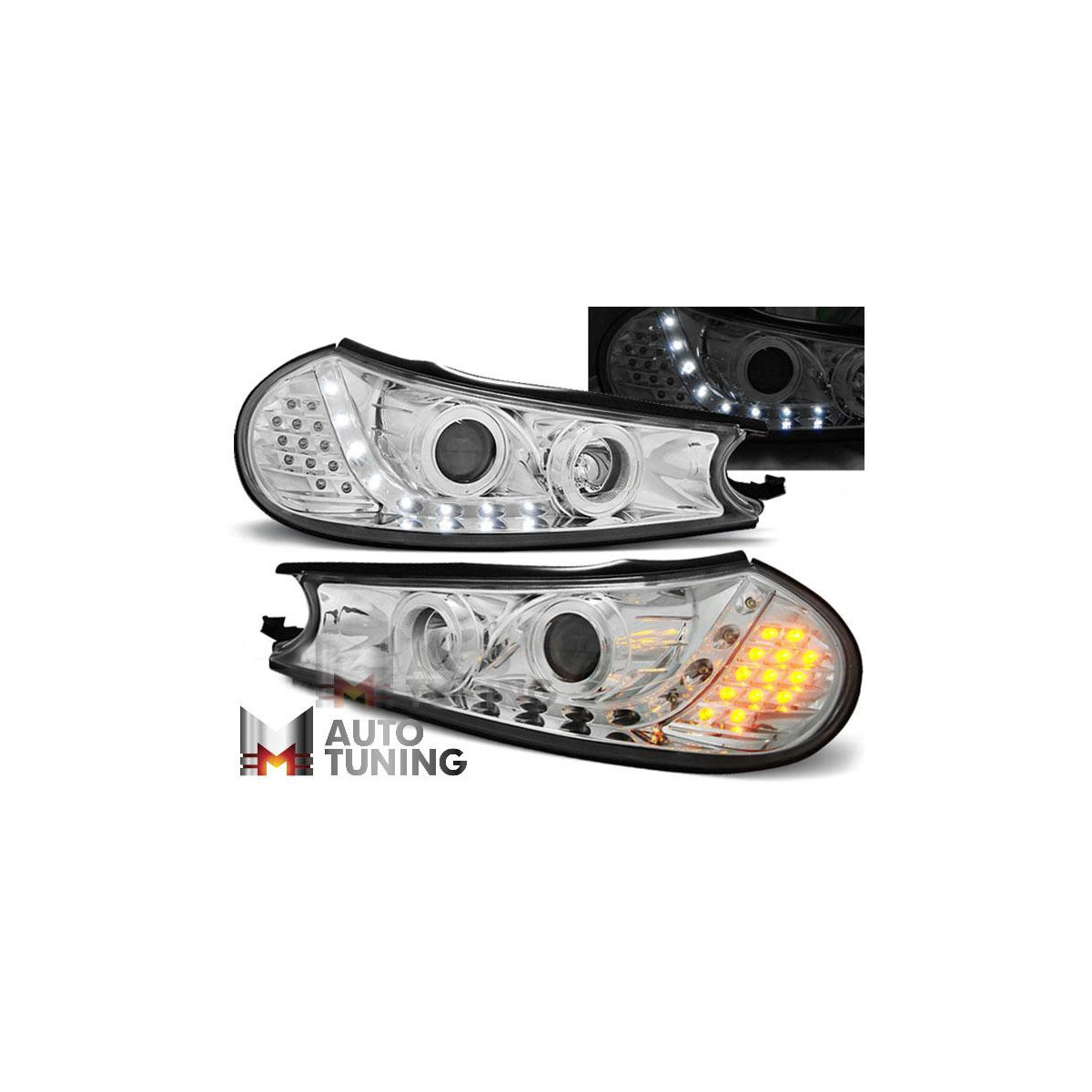 LAMPY P. FORD MONDEO 10.96-08.00 CHROM