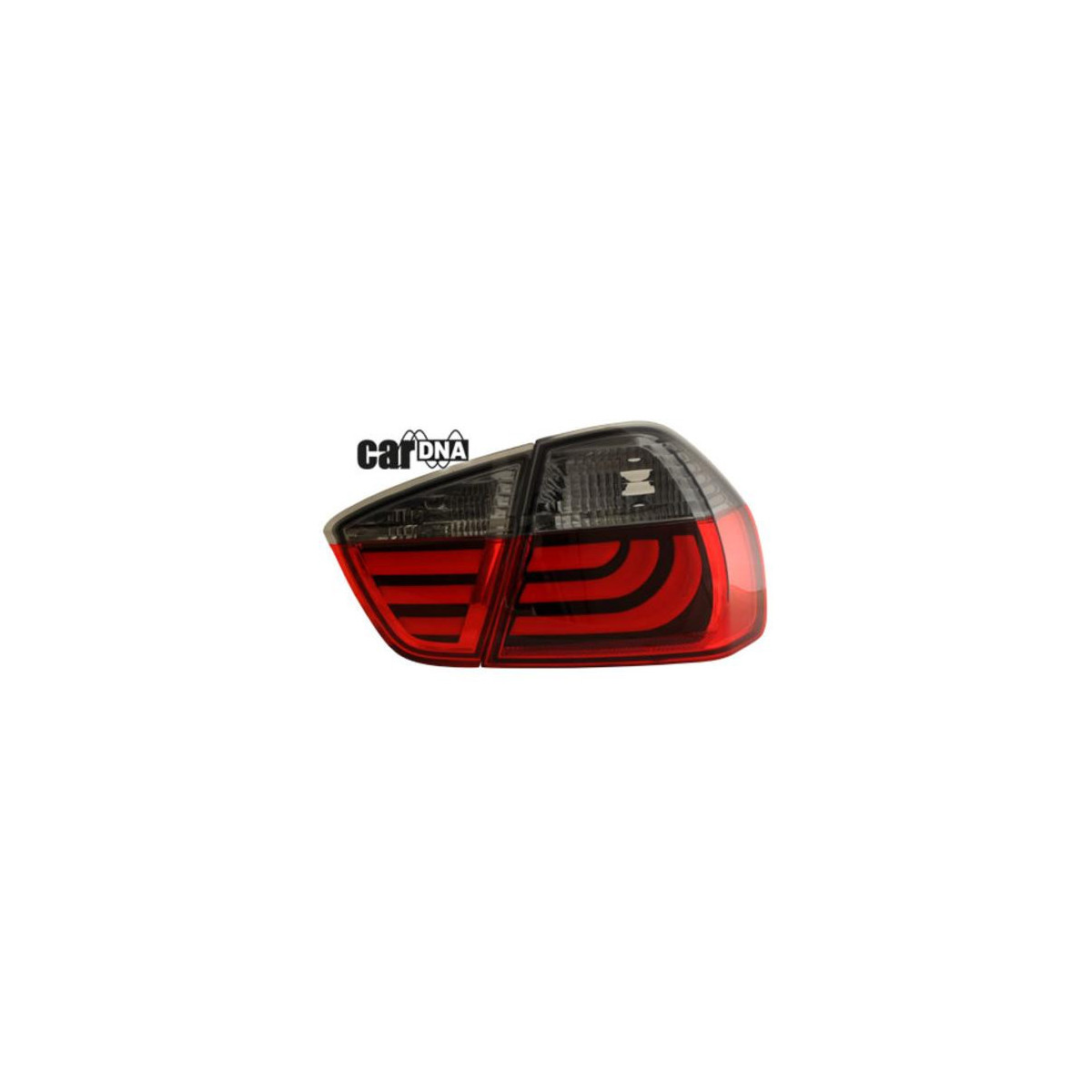 LAMPY TYLNE BMW E90 05-08 RED SMOKE CAR DNA