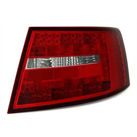 LAMPY TYLNE LED AUDI A6 LIM 7PIN 04-08 LIM. RED WH