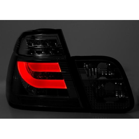 LAMPY TYLNE LED BMW E46 01-05 SEDAN SMOKE