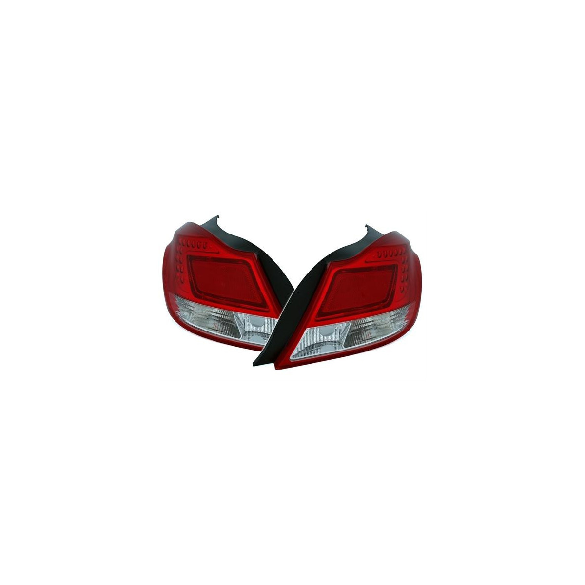 LAMPY TYLNE LED OPEL INSIGNIA 11/08- RED WHITE