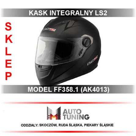 KASK LS2 FF358.1 CONCEPT MAT BLACK S