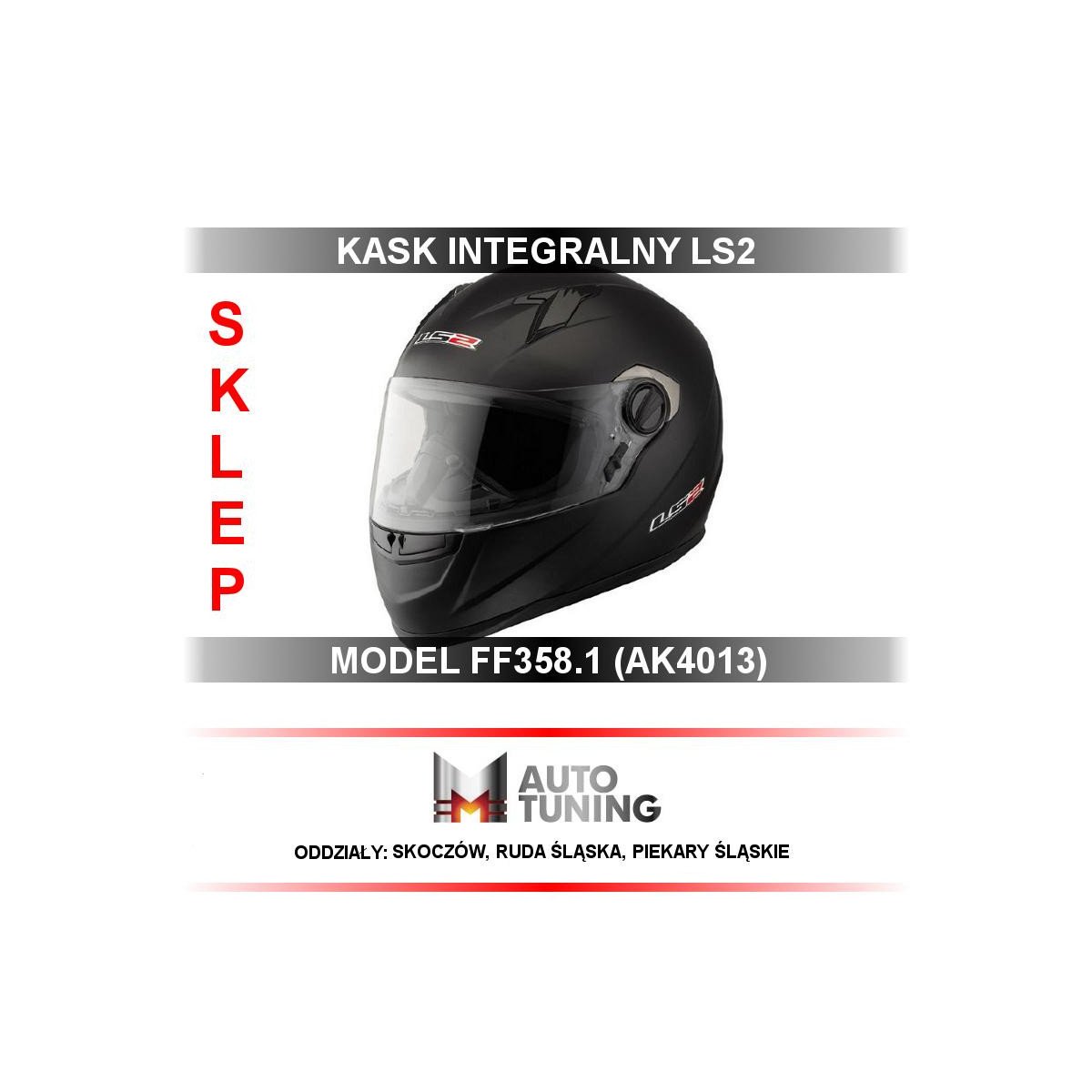 KASK LS2 FF358.1 CONCEPT MAT BLACK S