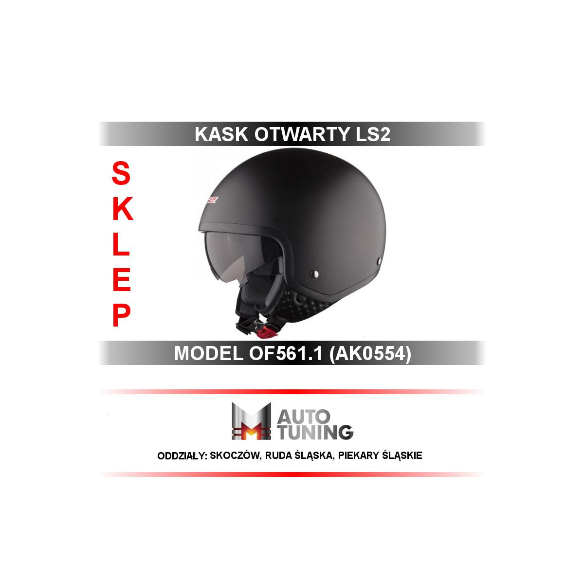KASK LS2 OF561.1 WAVE MAT BLACK M