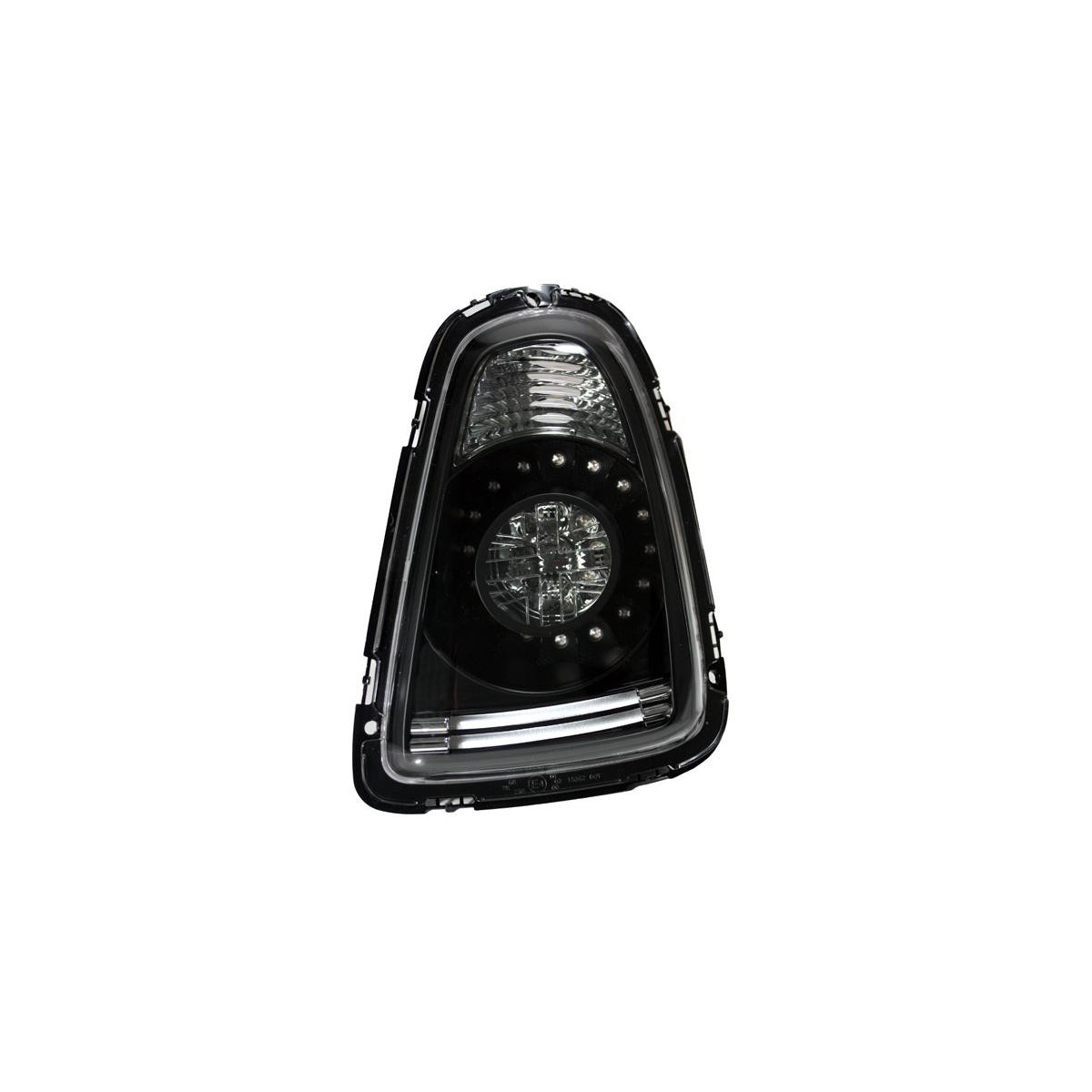 LAMPY TYLNE LED MINI COOPER 06-10 BLACK