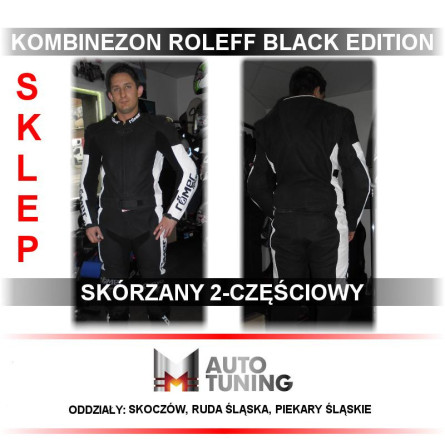 KOMBINEZON SKÓRZANY ROLEFF BLACK EDITION / R. L (52)