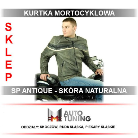 KURTKA SP ANTIQUE SKÓRA MOTOCYKLOWA / R. L