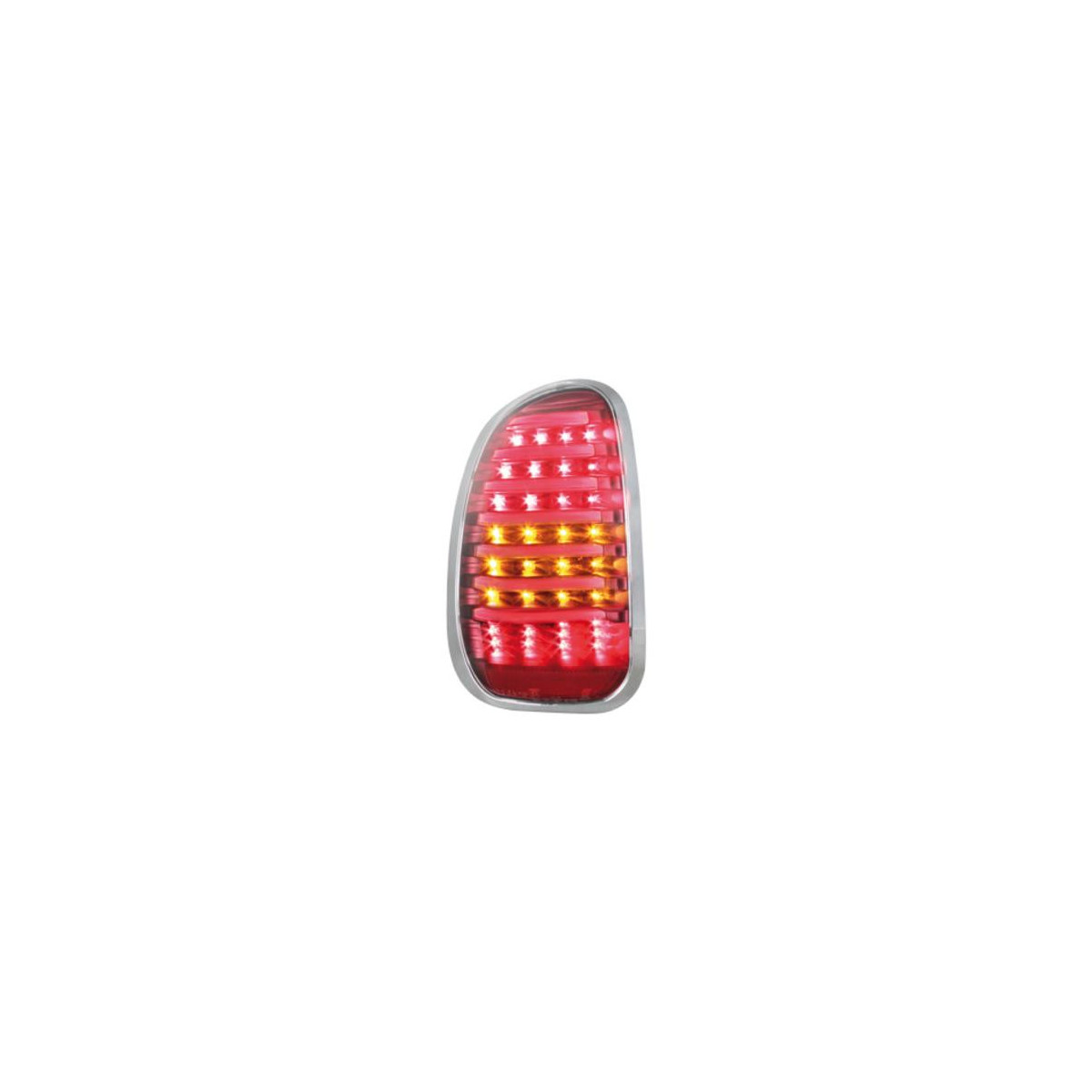 LAMPY LED MINI COUNTRYMAN R60 10- RED/CLEAR