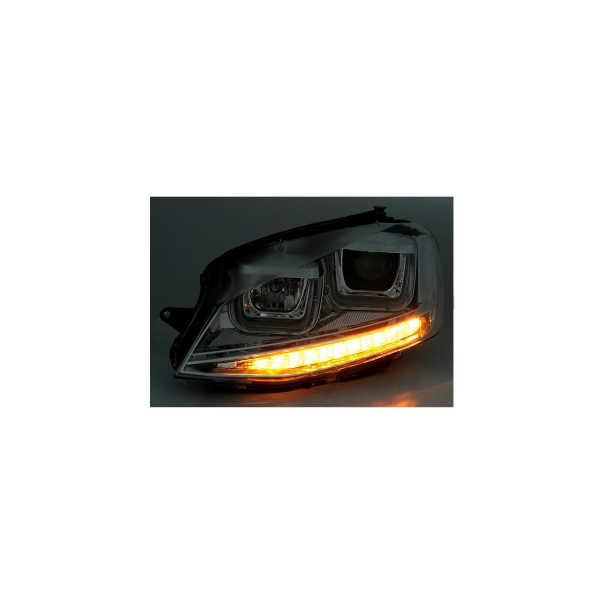 LAMPY VW GOLF 7 VII 11/12- CZARNE