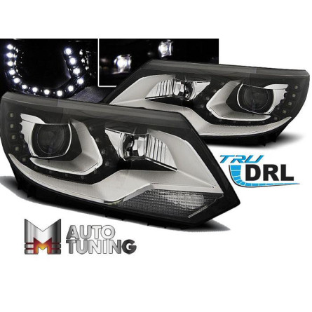 LAMPY VW TIGUAN 2011 - DRL BLACK