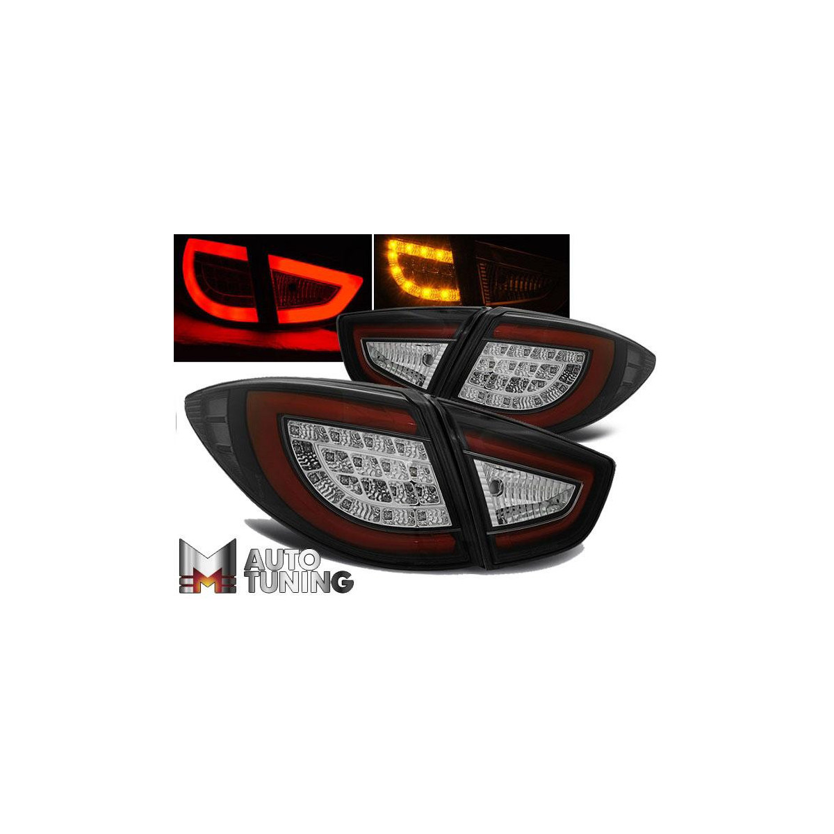 LAMPY DIODOWE HYUNDAI IX35 09- BLACK LED