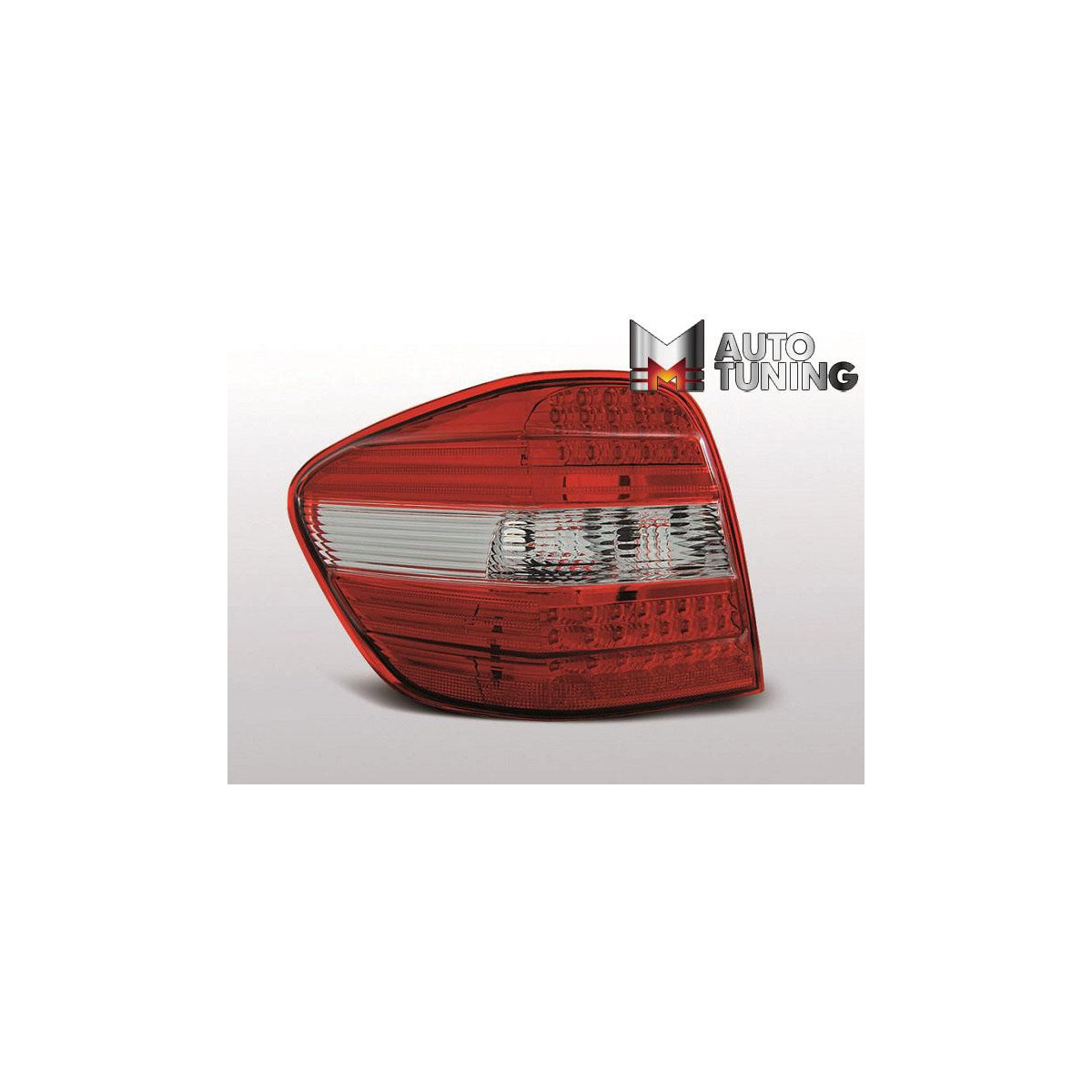 LAMPY MERCEDES M-KLASA W164 05-08 RED WHITE LED
