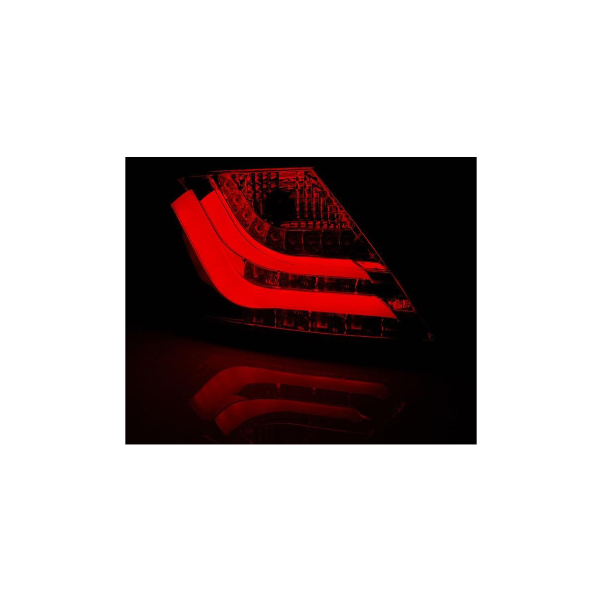 LAMPY OPEL ASTRA H 03.04-09 3D GTC RED SMOKE LED