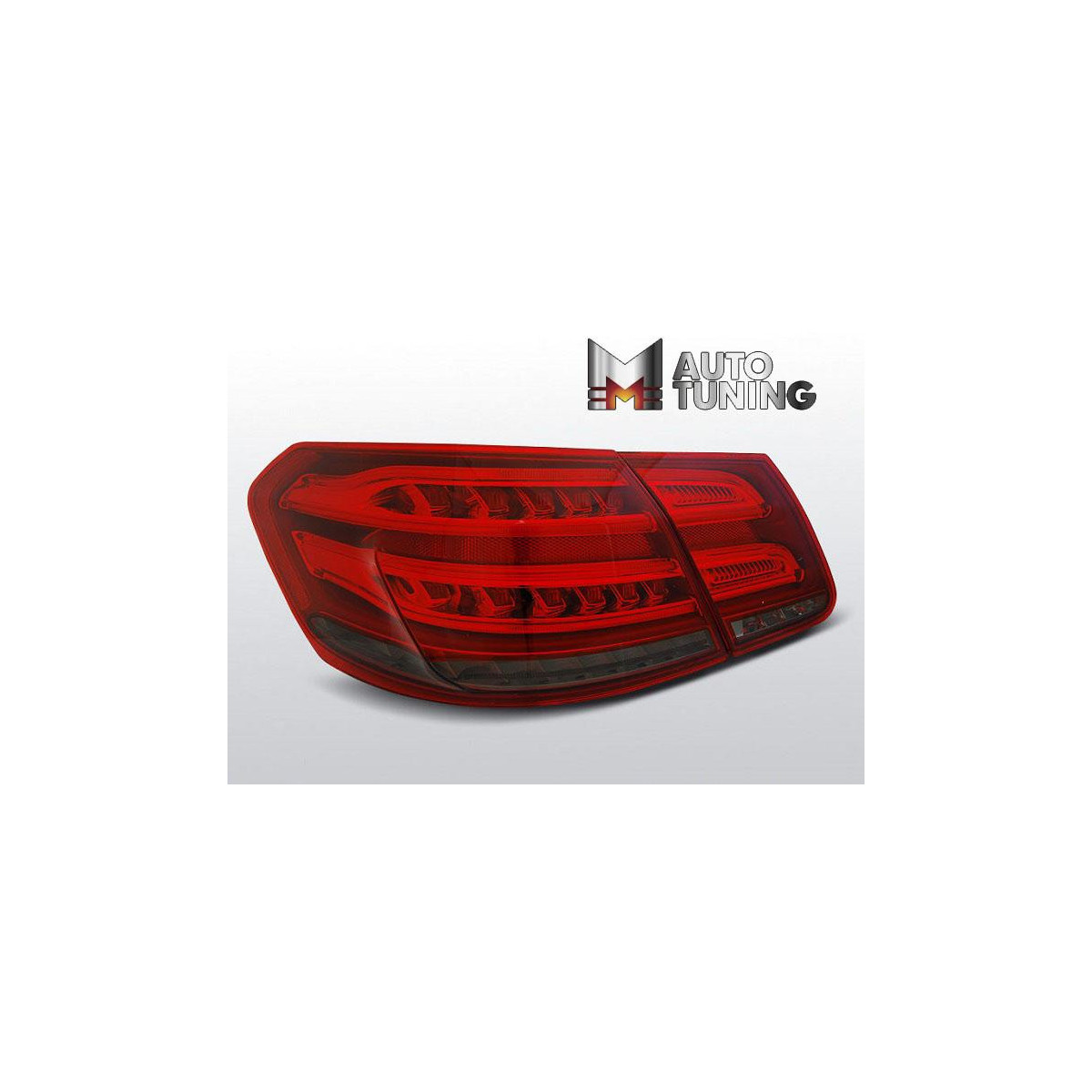 LAMPY MERCEDES W212 E-KLASA 09-13 RED SMOKE LED