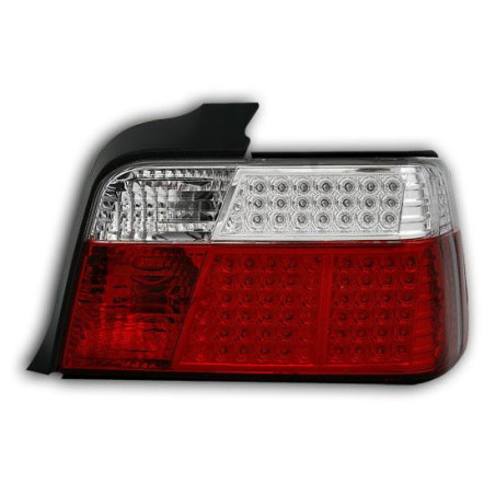 LAMPY DIODOWE BMW E36 SEDAN RED CRYSTAL