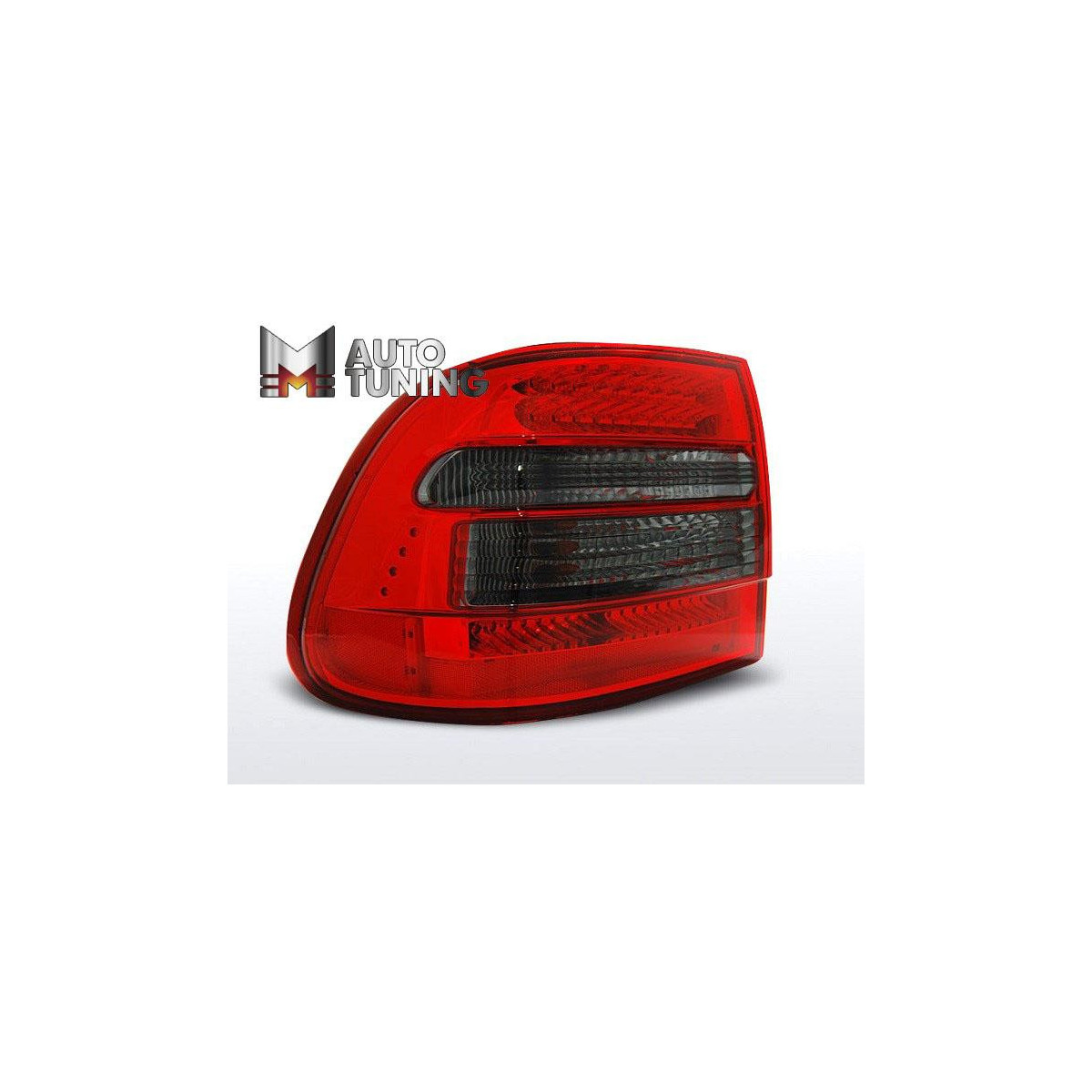 LAMPY PORSCHE CAYENNE 02-06 RED SMOKE LED