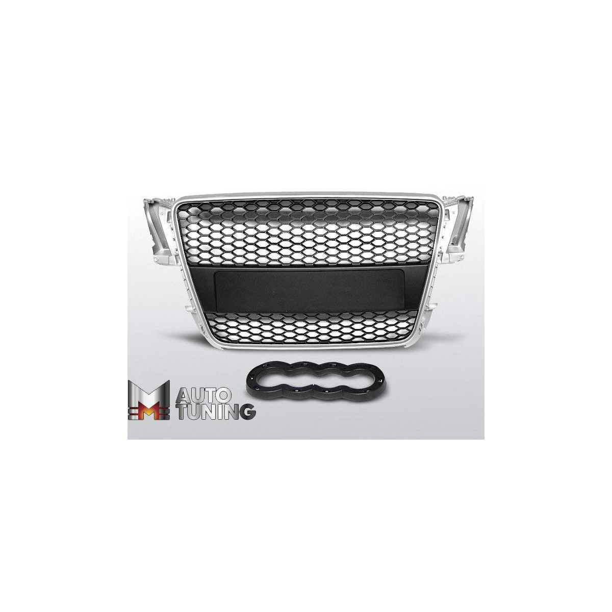 GRILL AUDI A5 07-06.11 SILVER RS-STYLE