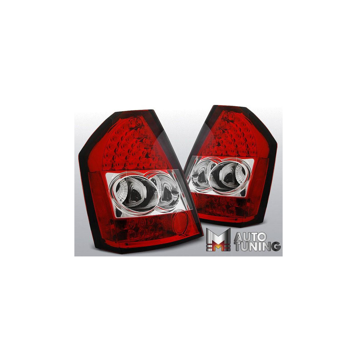 LAMPY CHRYSLER 300C/300 09-10 RED WHITE LED