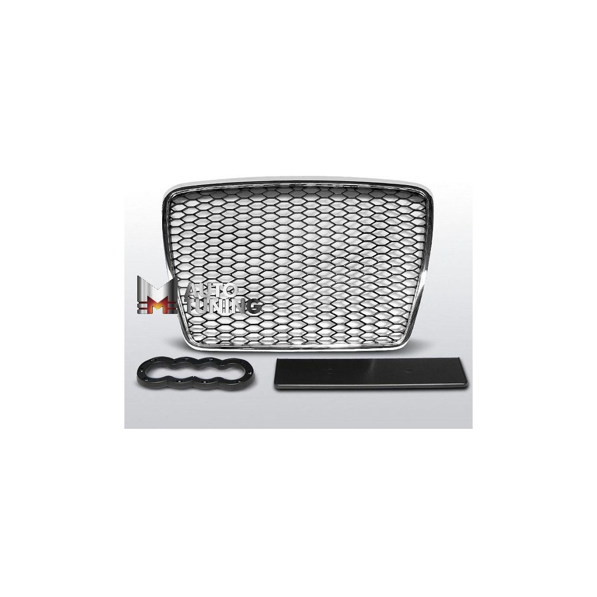 GRILL AUDI A6 C6 09-11 CHROME RS-STYLE