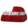 LAMPY TYLNE  DIODOWE BMW E46 98-01 LIMUSINE RED WHITE