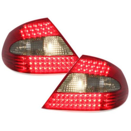 LAMPY MERCEDES CLK W209 0310 RED SMOKE LED