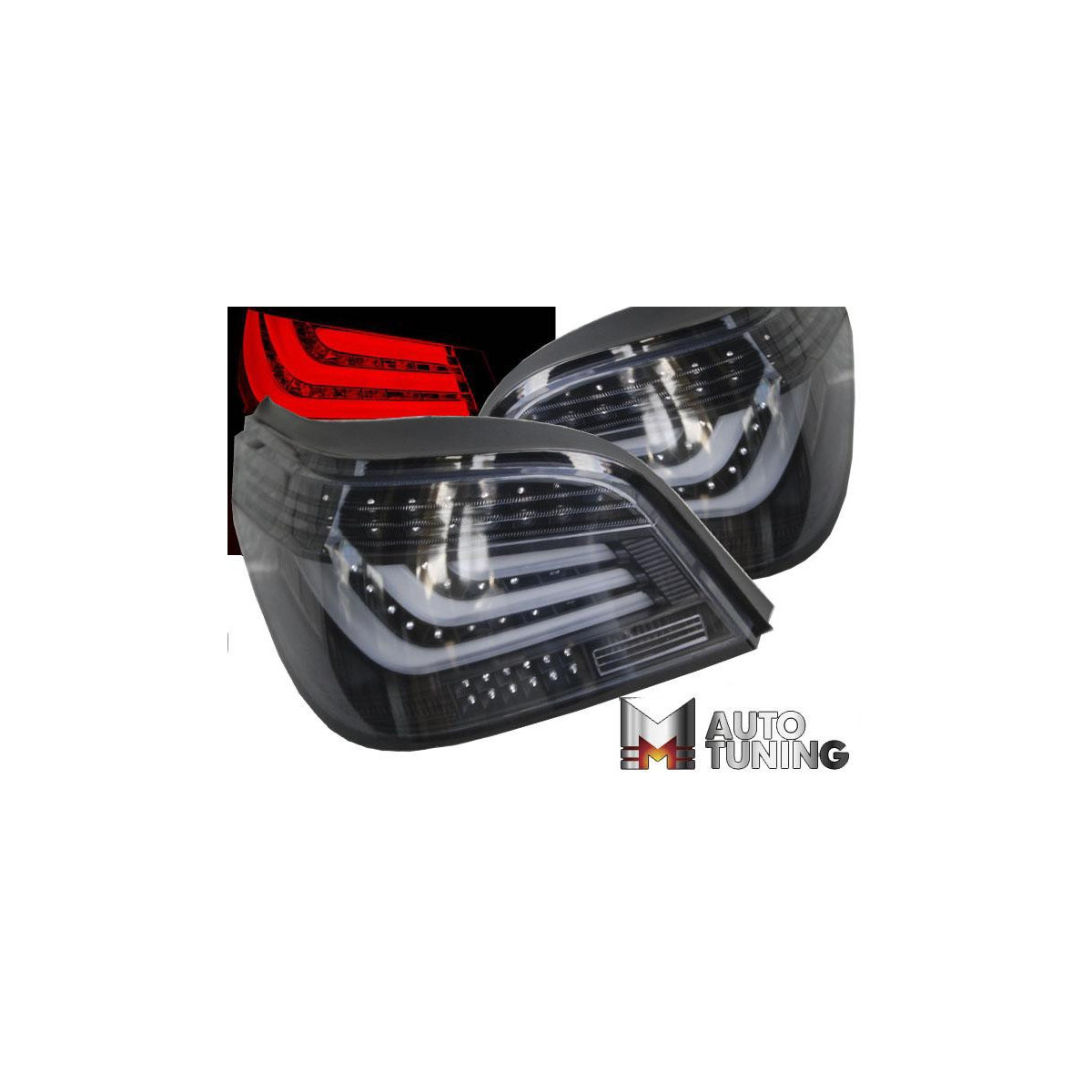 LAMPY LED TUBE BMW E60 07-10 SMOKE 3D