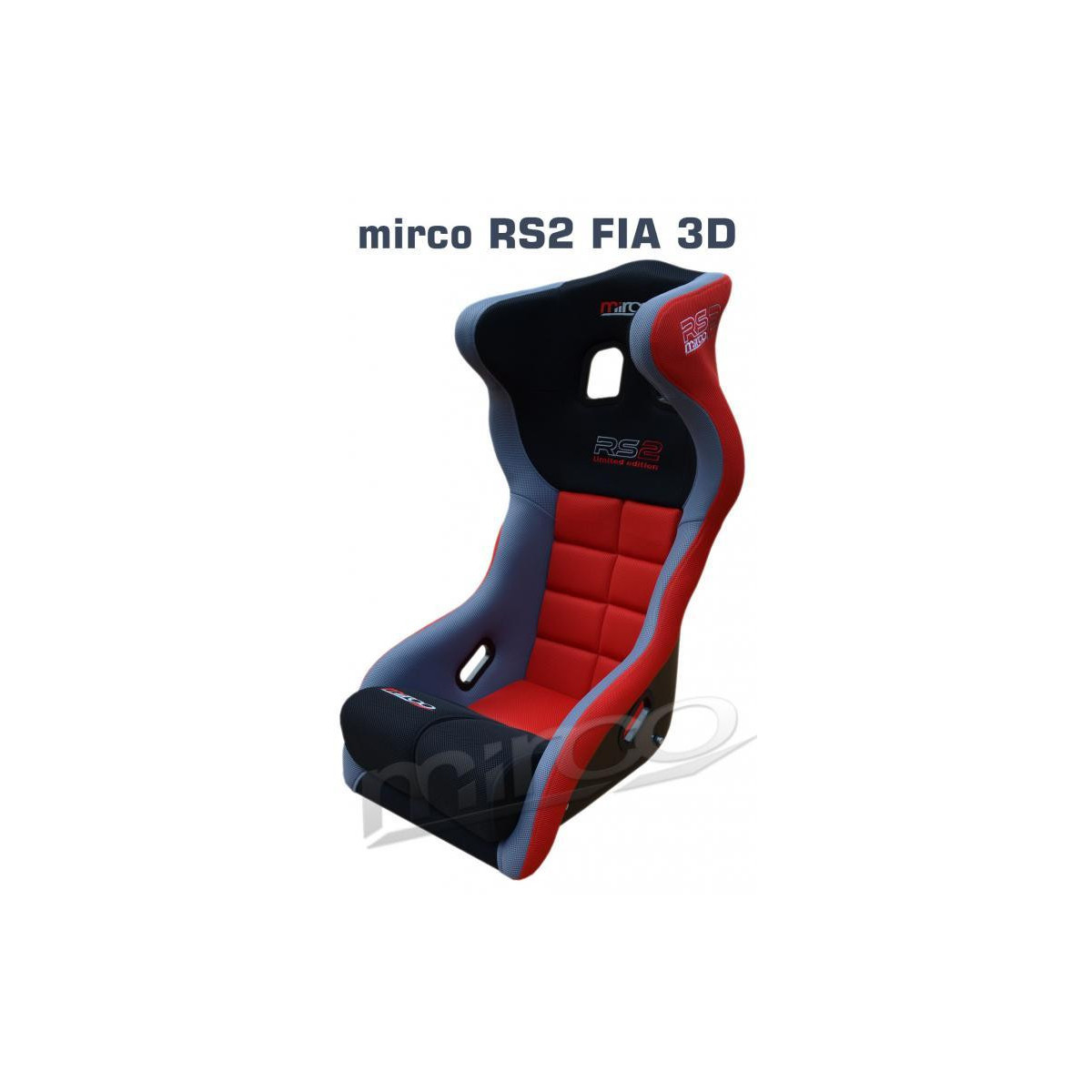 Fotel rajdowy kubełkowy mirco RS2 FIA NOWY DESIGN