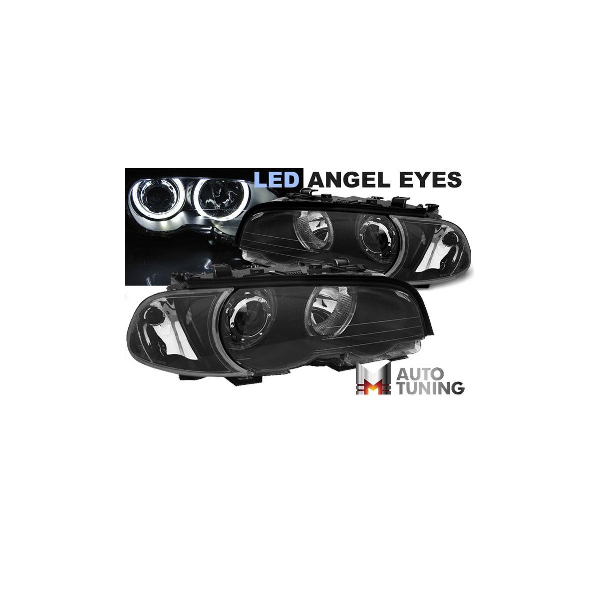 BMW E46 04.99-03.03 COUPE CABRIO ANGEL EYES LED BL