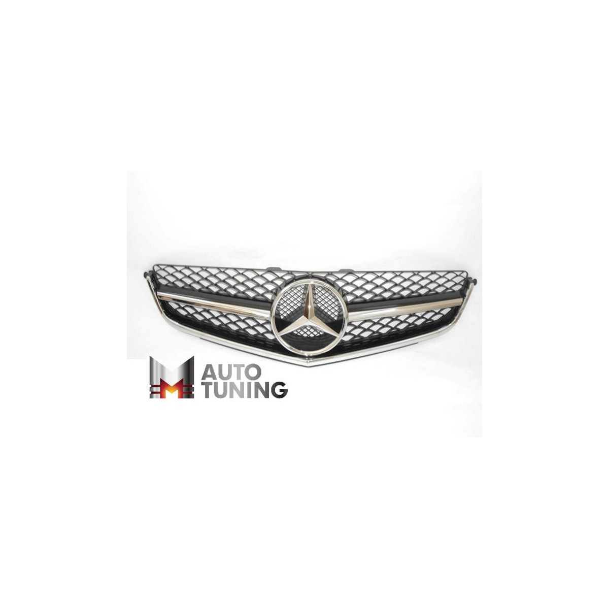 Grill przedni Mercedes Benz C-Klasa W204 (2007-2012) Nie nadaje się do oryginalnych modeli AMG.  Kol