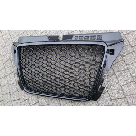 GRILL AUDI A3 08-12 LOOK RS BLACK